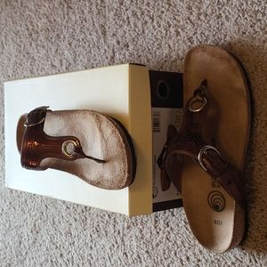 Eurowellness bronze sandal